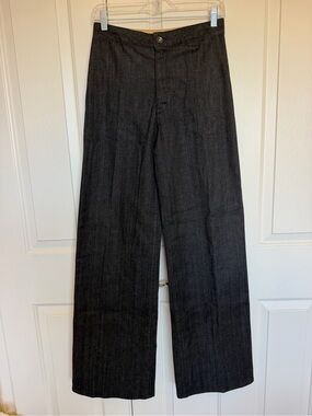 rag & bone Women's Black Wide-Leg Pants